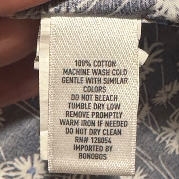 Bonobos Short Sleeve Button Down Shirt - floral print - Picture 6 of 6